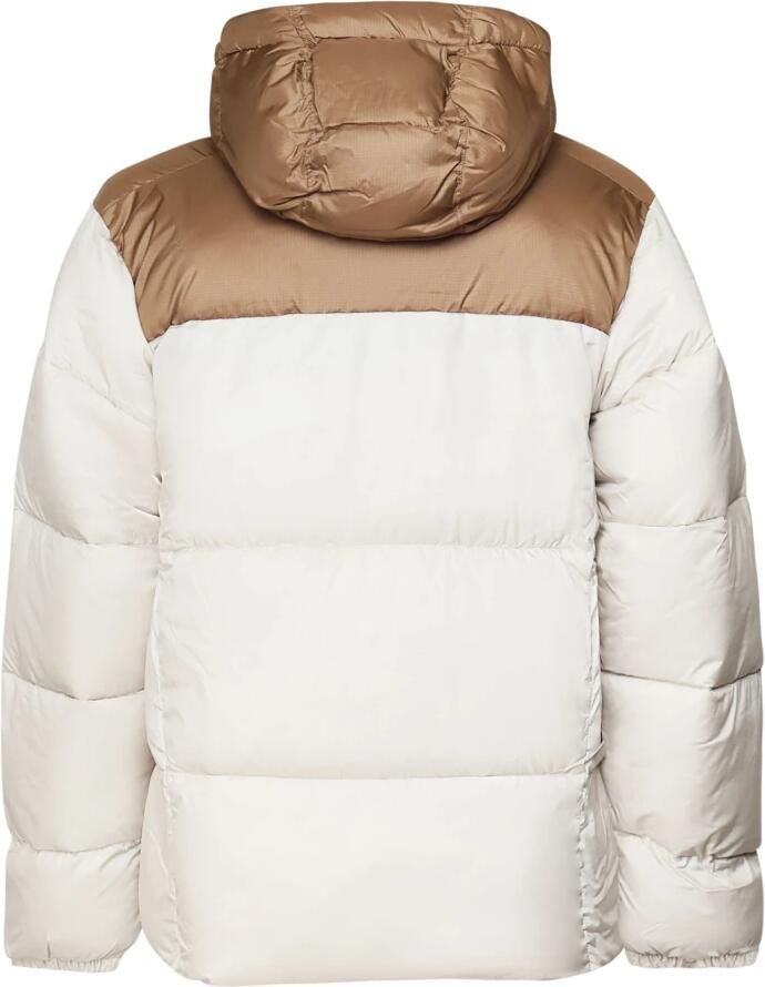Columbia Tweekleurige nylonjas met geïntegreerde capuchon White Heren