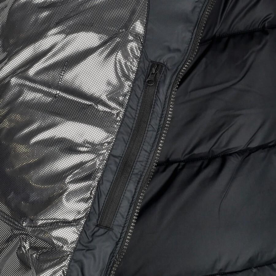 Columbia Zwarte gewatteerde jas met Omni-heat voering Black Heren