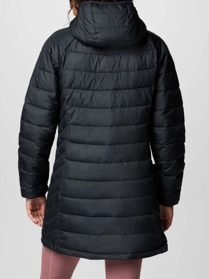 Columbia Zwarte Powder Lite Mid Winterjas Black Dames - Foto 2