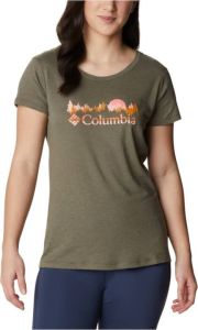 Columbia Dames-T-shirt Daisy Days Graphic Groen Dames