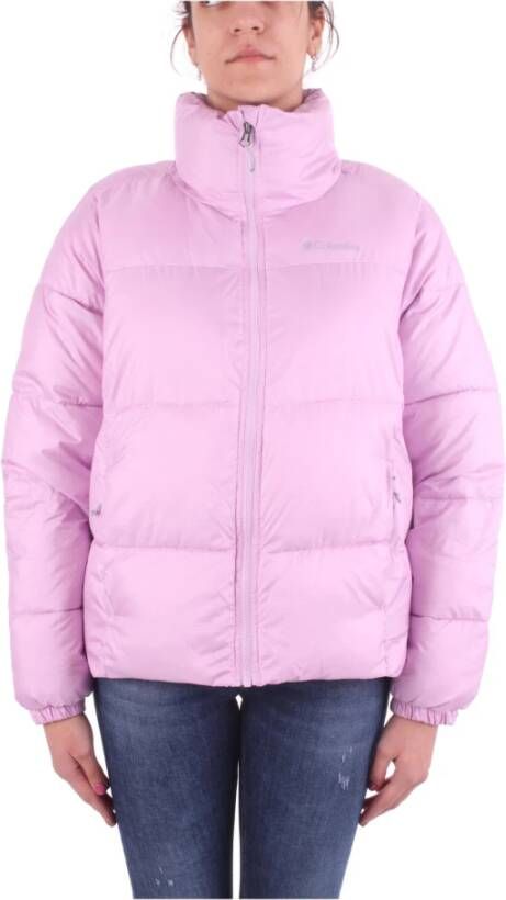 Columbia Sportswear Puffect Jacket-aura Pufferjassen Kleding rosa maat: XS beschikbare maaten:XS