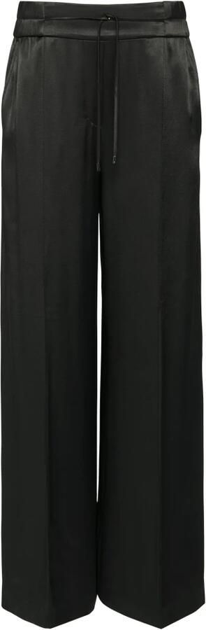 Comma Elastische taille instapbroek Black Dames