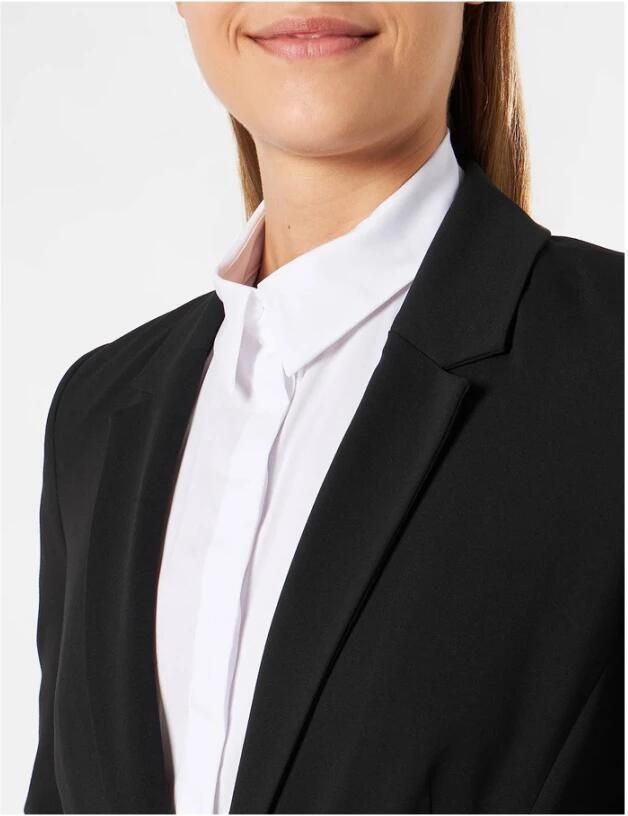 Comma Elegante Blazer met Blousestijl Black Dames - Foto 3