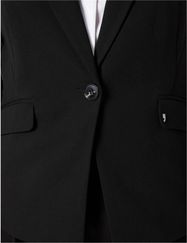 Comma Elegante Blazer met Blousestijl Black Dames - Foto 4