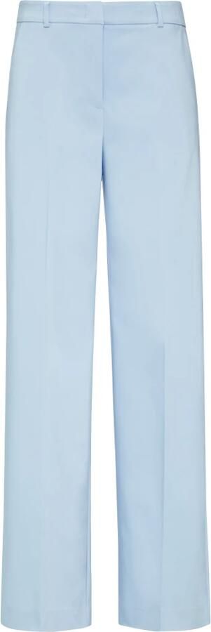 Comma straight regular waist pantalon lichtblauw - Foto 8