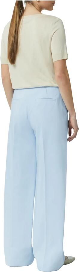 Comma straight regular waist pantalon lichtblauw - Foto 11