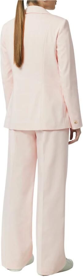 Comma Getailleerde blazer met klepzakken Pink Dames - Foto 3