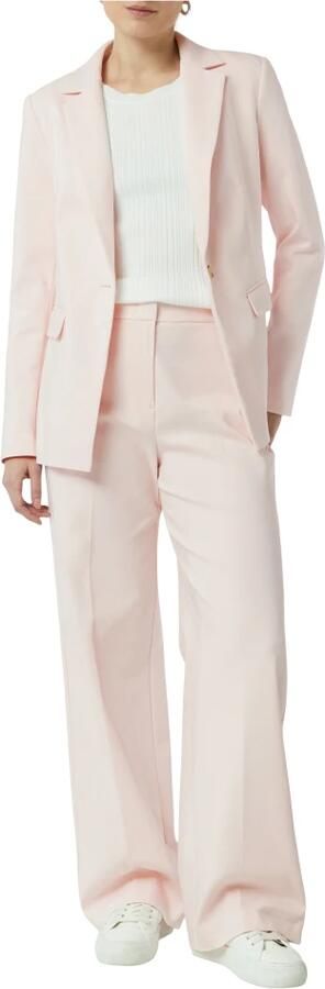 Comma Getailleerde blazer met klepzakken Pink Dames - Foto 2