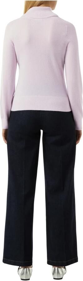 Comma Wollen pullover met kasjmier en col - Foto 3