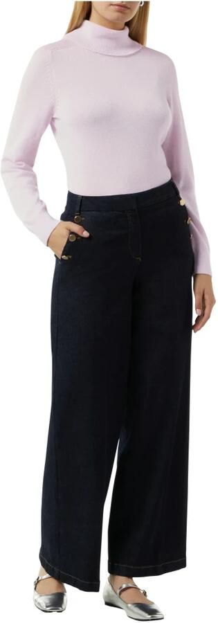 Comma Wollen pullover met kasjmier en col - Foto 2