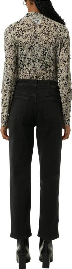 Comma Straight-Leg Katoen Stretch Jeans Black Dames - Foto 6