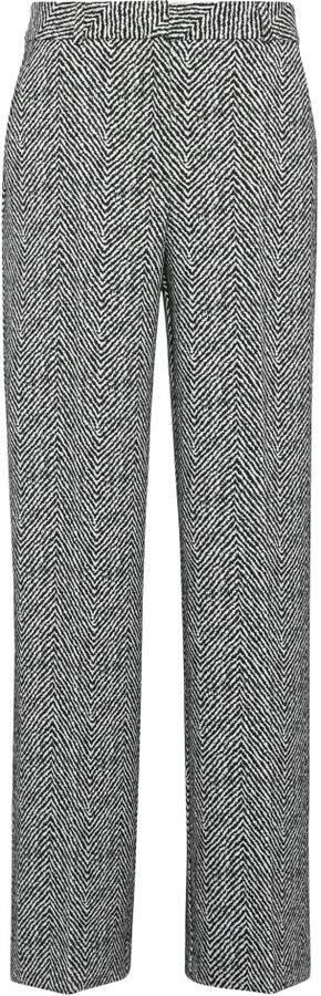 Comma Stoffen broek met Franse steekzakken