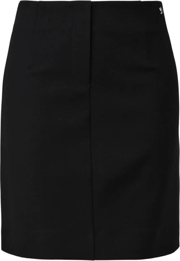 comma Short Skirts Zwart Dames