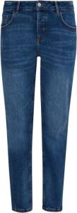 Comma Slim-fit Jeans Blauw Dames