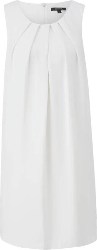 Comma Mini-jurk met stolpplooien