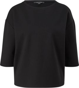 Comma T-Shirts Zwart Dames
