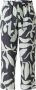 Comma Wide Trousers Meerkleurig Dames - Thumbnail 2