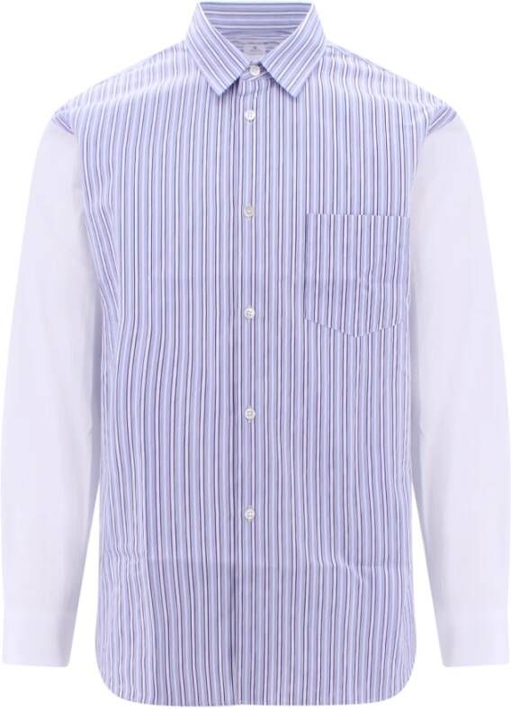 Comme des Garçons Casual overhemd Blauw Heren