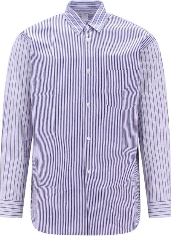 Comme des Garçons Casual overhemd Blauw Heren
