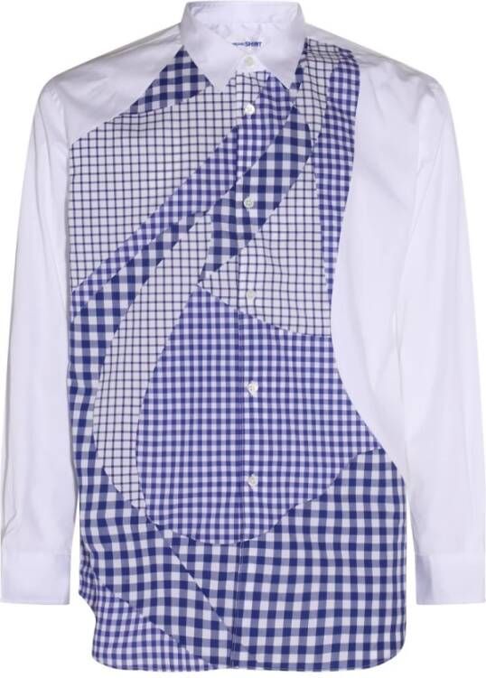 Comme des Garçons Casual Overhemd Blue Heren