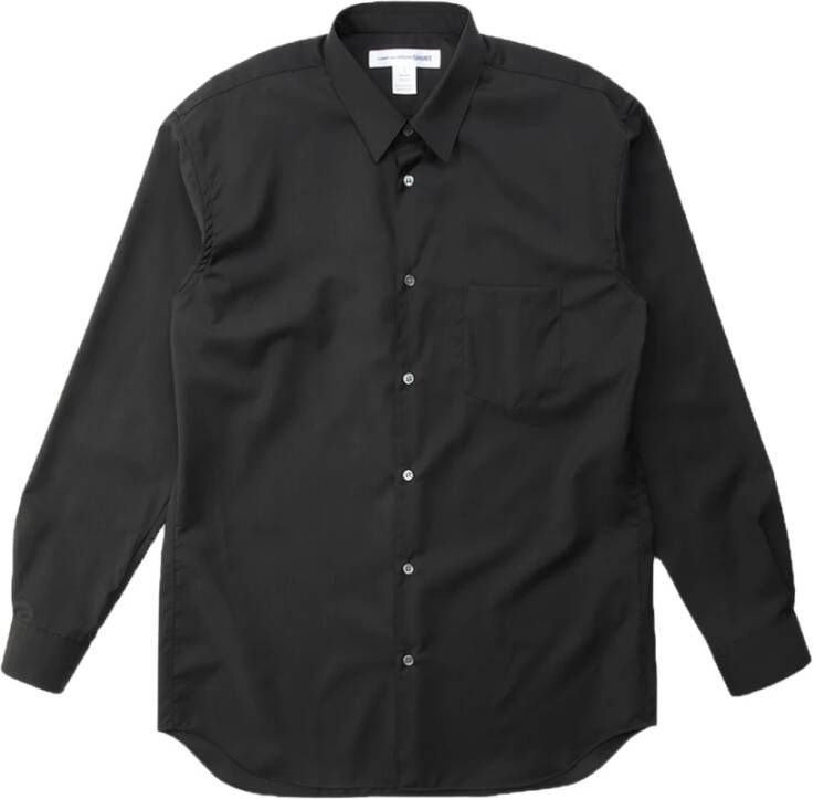 Comme des Garçons Casual wollen overhemd Zwart Heren