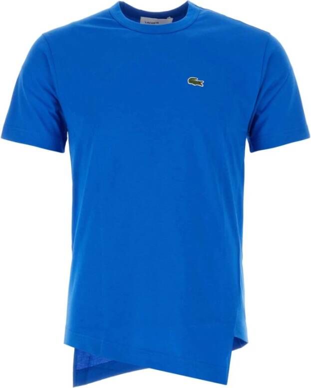 Comme des Garçons Cerulean Blauw Katoenen T-shirt Blauw Heren