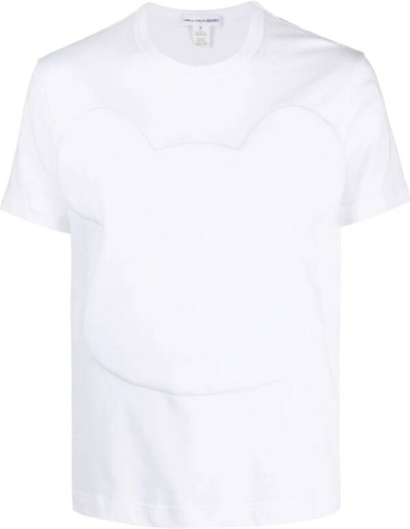 Comme des Garçons Comme des Garcons T-shirts and Polos White Wit Heren