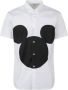 Comme des Garçons Disney Print Overhemd Ss23 White Heren - Thumbnail 1