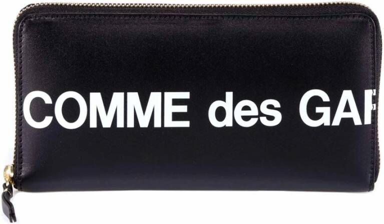 Comme des Garçons Elegante Heren Portemonnee Hoogwaardig Functioneel Ontwerp Zwart Heren