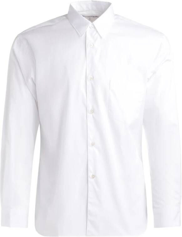 Comme des Garçons Formeel Overhemd Wit Heren