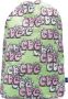 Comme des Garçons Grafische Print Trekkoord Rugzak Groen Heren - Thumbnail 1