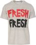 Comme des Garçons Grijze Logo Print T-Shirt voor Heren Grijs Heren - Thumbnail 1
