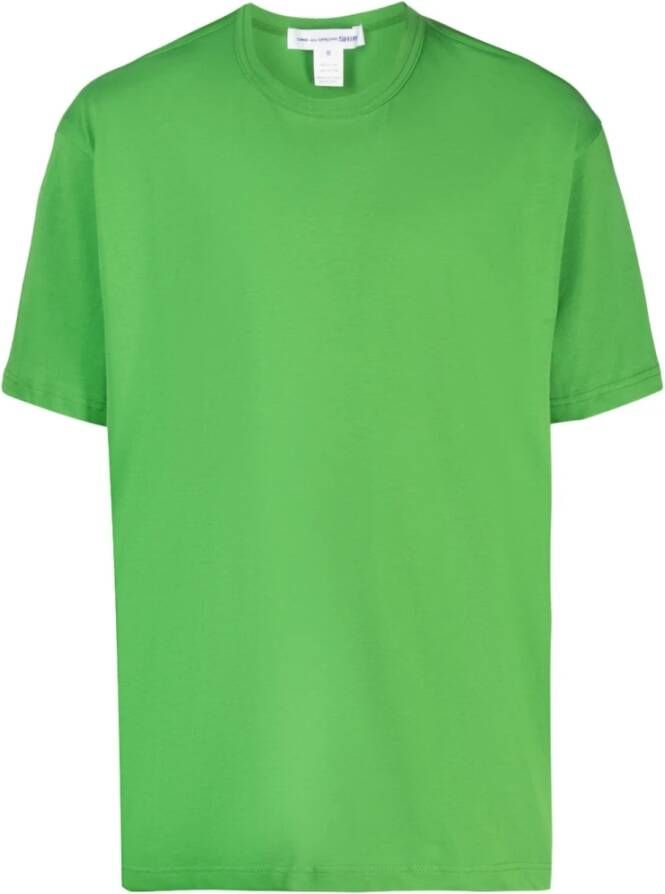 Comme des Garçons Groene Stijlvolle T-Shirt voor Mannen Groen Heren