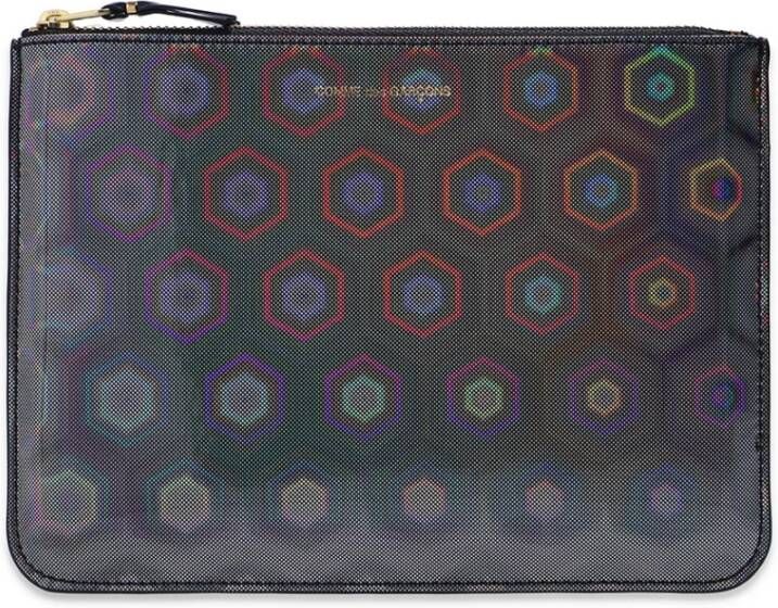 Comme des Garçons Holografische Tas Zwart Unisex