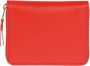 Comme des Garçons Klassieke Leren Portemonnee Rood Unisex - Thumbnail 1