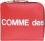 Comme des Garçons Logo-gedrukte portemonnee Rood Dames - Thumbnail 1