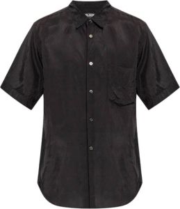 Comme des Garçons Overhemd met zak Zwart Heren
