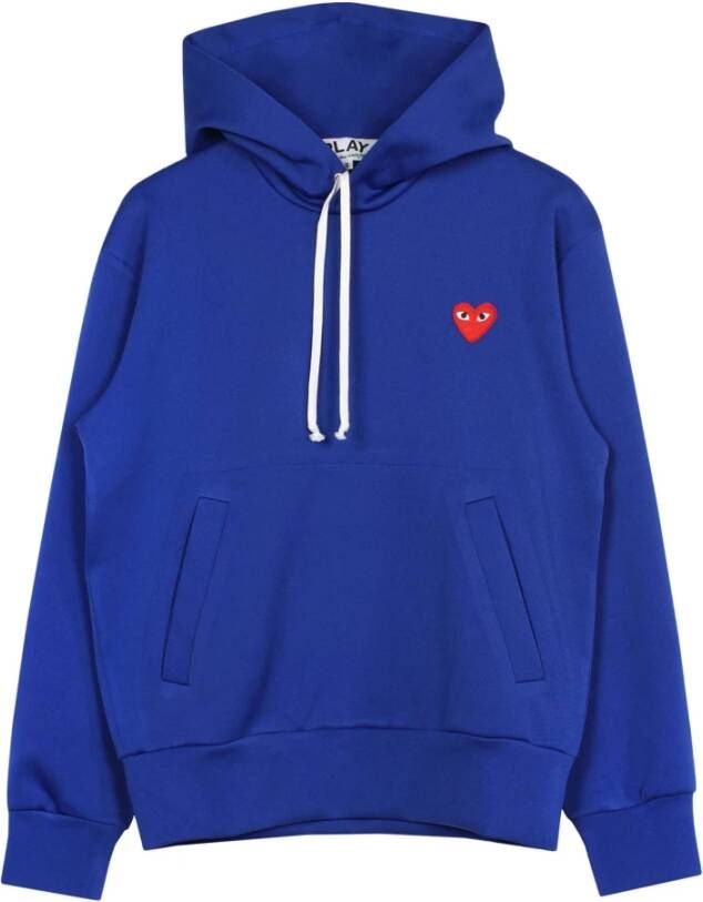 Comme des Garçons Play Hoodies Blauw Heren