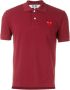Comme des Garçons Play Poloshirt Rood Heren - Thumbnail 1