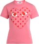 Comme des Garçons Play t-shirt Roze Dames - Thumbnail 1