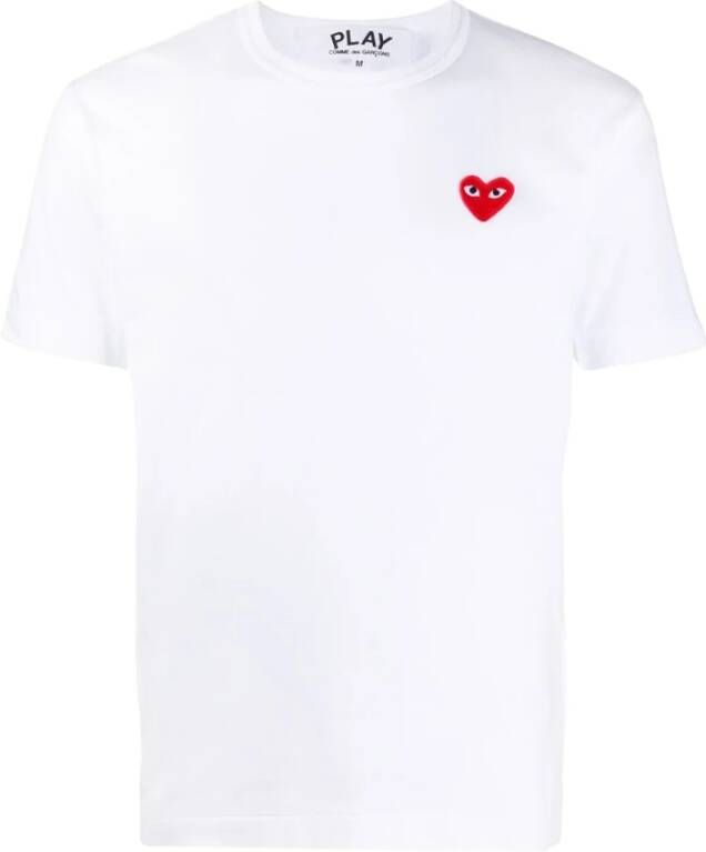 Comme des Garçons Play T-shirt White Heren