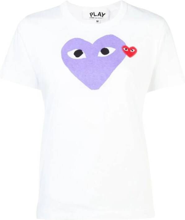 Comme des Garçons Play T-Shirt Wit Heren
