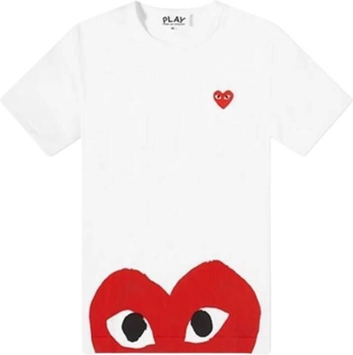 Comme des Garçons Play T-Shirt Wit Heren