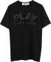 Comme des Garçons Play T-Shirts Zwart Heren - Thumbnail 1