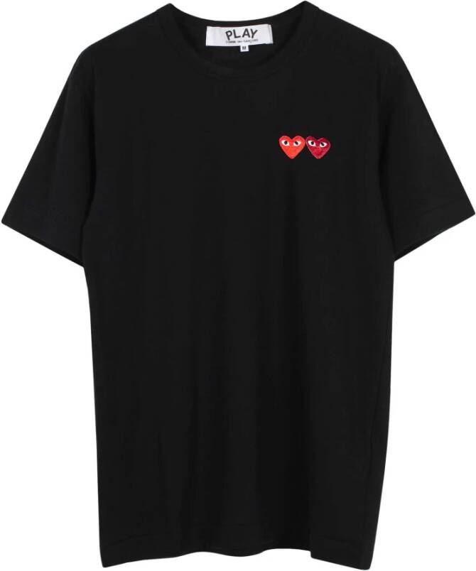 Comme des Garçons Play T-Shirts Zwart Heren