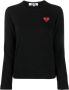 Comme des Garçons Play Almond-eyed Heart Logo T-shirt Multicolor Dames - Thumbnail 1