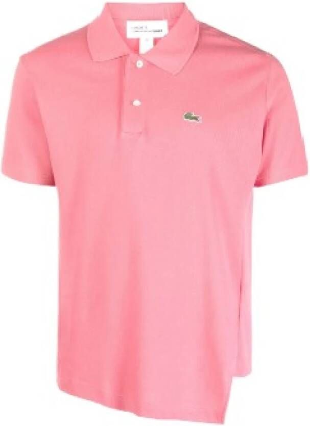 Comme des Garçons Roze Flamingo Polo Shirt Pink Heren