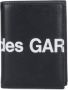Comme des Garçons Zwarte Portemonnee met Groot Logo Black Dames - Thumbnail 6