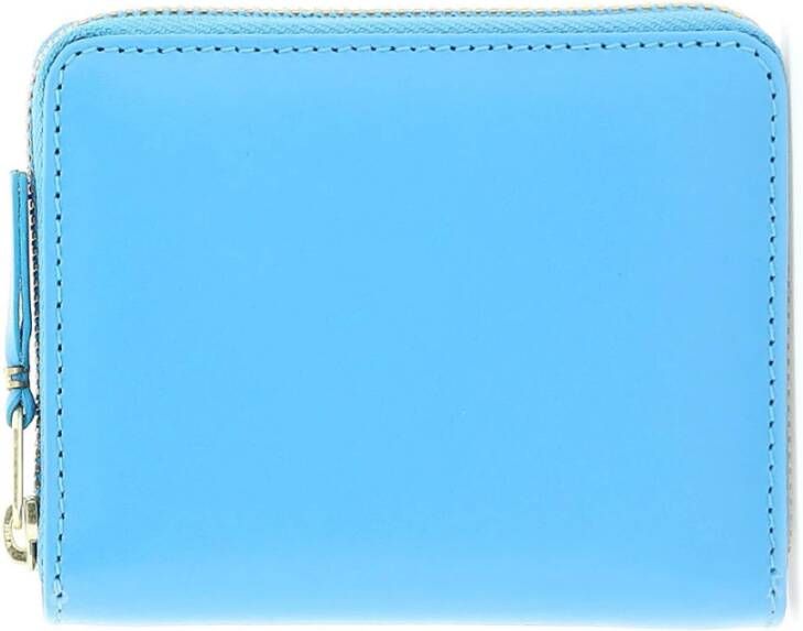 Comme des Garçons Comme des garcons wallet leather zip cardholder Blue Dames