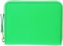 Comme des Garçons Comme des garcons wallet leather zip cardholder Green Dames - Thumbnail 1